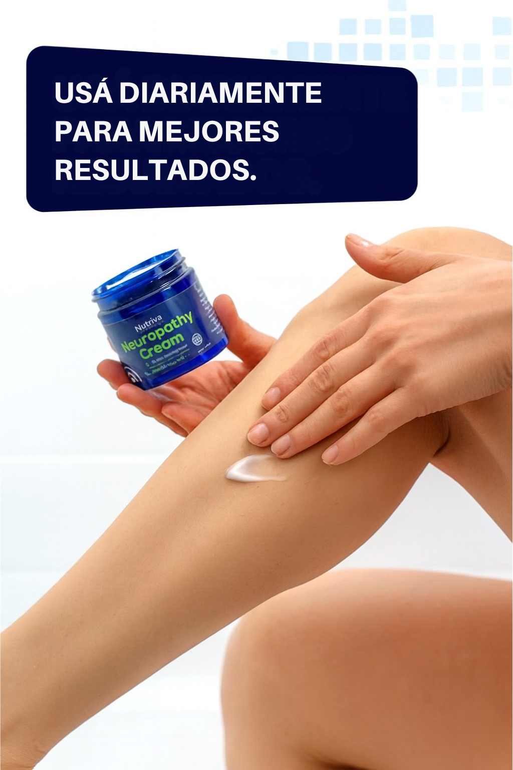 Crema Nutriva para el alivio de la neuropatía - Alivia el entumecimiento, el hormigueo y el dolor