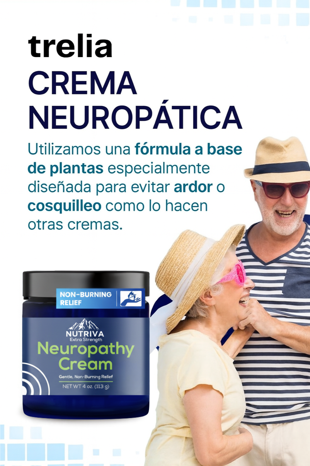 Crema Nutriva para el alivio de la neuropatía - Alivia el entumecimiento, el hormigueo y el dolor